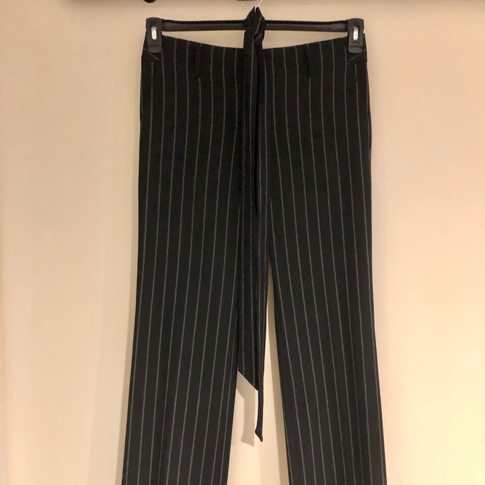 Black and White Loft Petite Marisa Trouser